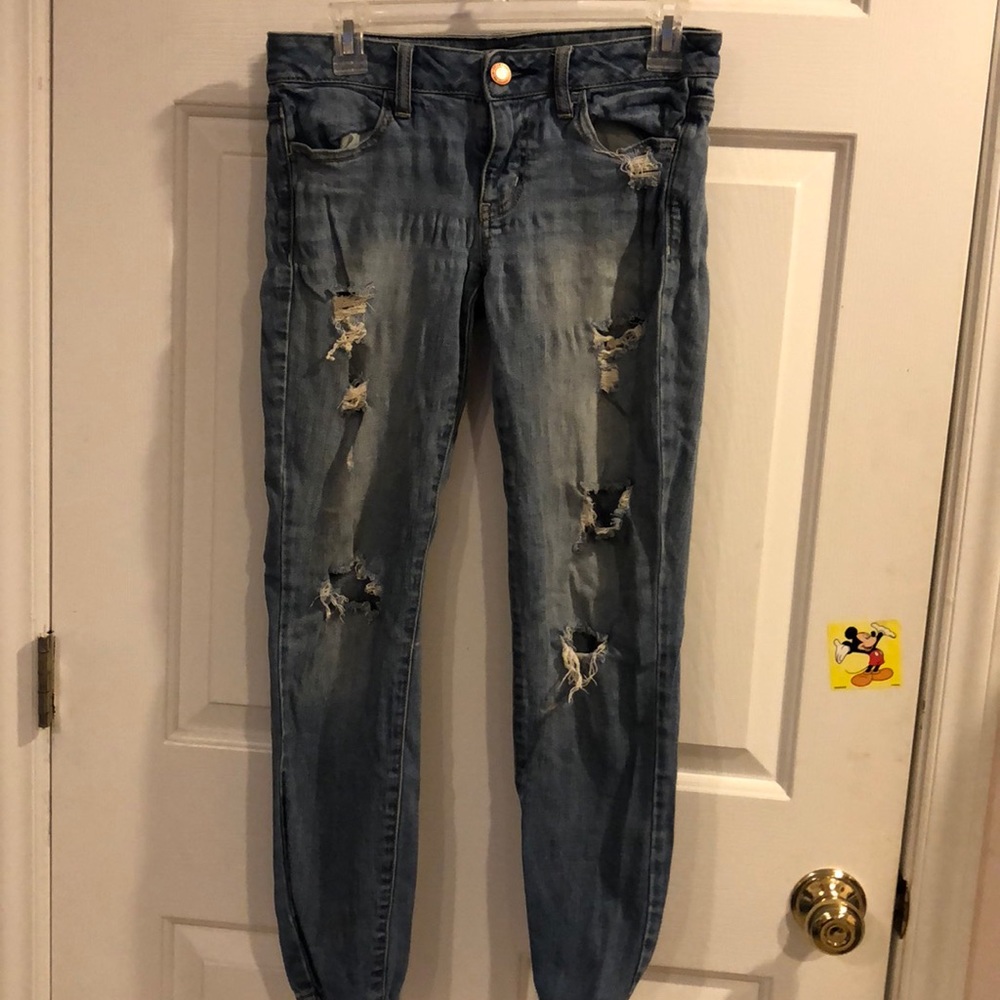 American eagle stretch jeans